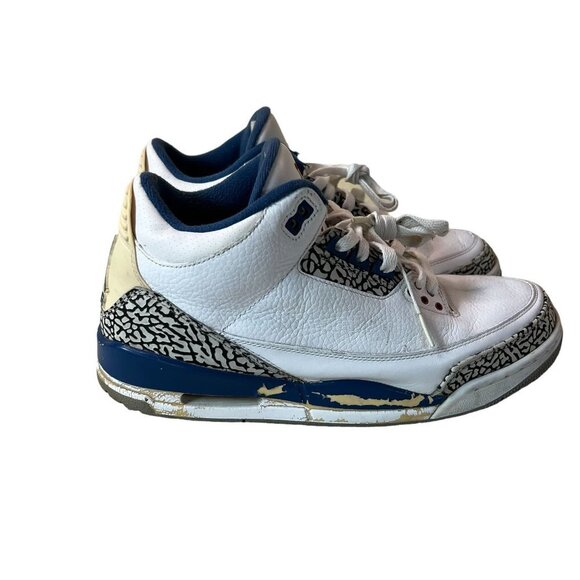 Jordan Other - Nike Air Jordan Retro 3 White and True Blue 136064-104 2011 US Size 11